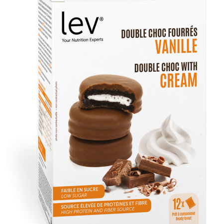 Double choc with cream cookies - low carb and sugar free