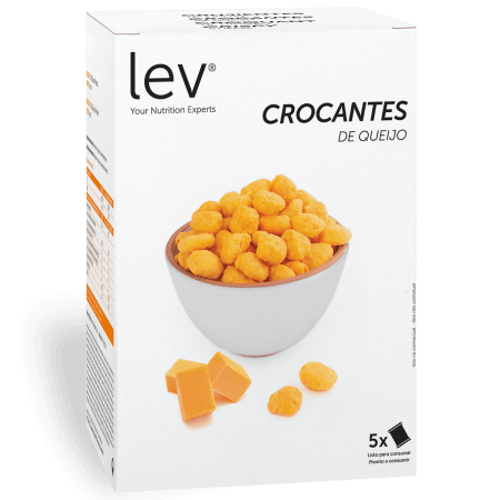 crocantes de queijo lev saudáveis e aptos para quem está de dieta