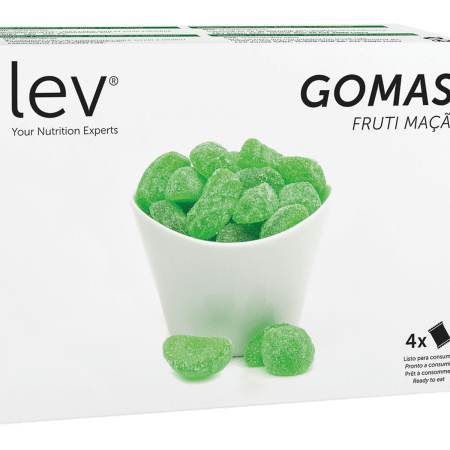 gomas saudáveis lev sabor a maçã