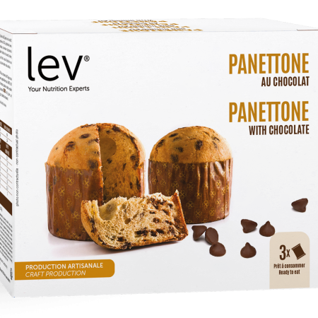 Chocolate Panettone - high protein, sugar free, suitable for diet