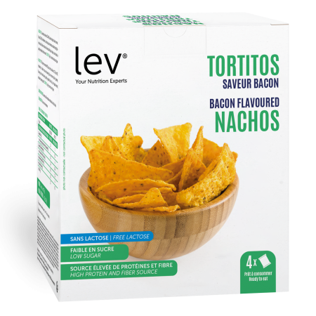 vegan bacon flavoured nachos - high protein, low carb , suitable for diet