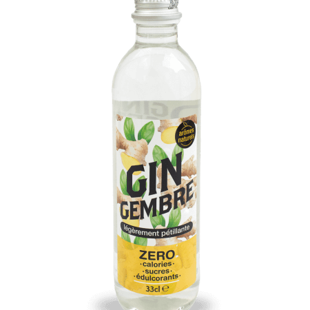 água aromatizada com gengibre