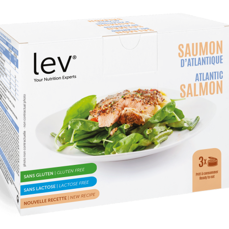Atlantic salmon - high protein, suitable for diet