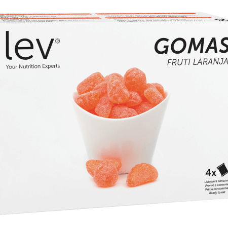 gomas de laranja lev saudáveis