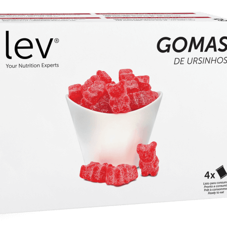 gomas de morango lev saudaveis