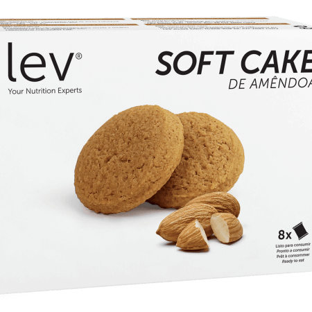 soft cake de amendoa lev