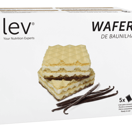wafer de baunilha lev saudavel