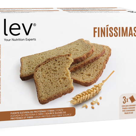 Finíssimas - wheat toasts, high fiber, high protein, suitable for diet
