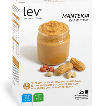 manteiga de amendoim: creme para barrar enriquecido com proteína e apto para dieta.
