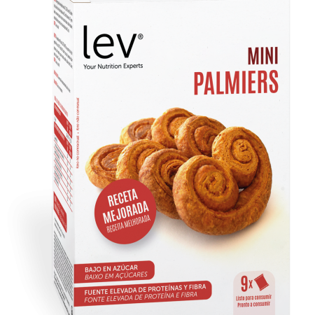 Mini Palmiers lev saudáveis