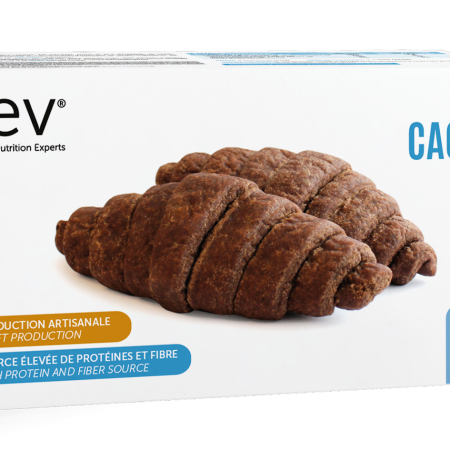cacao croissant - high protein, low carb, sugar free, suitable for diet