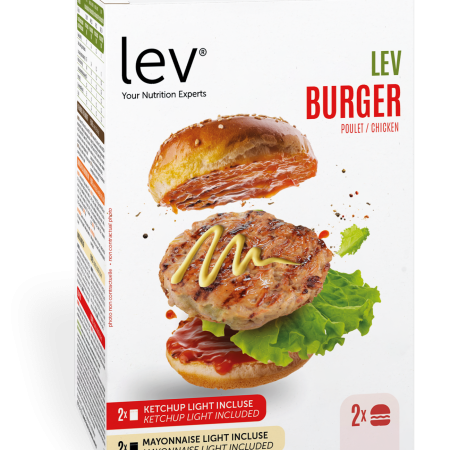 novo lev burger saudável