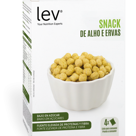Snack alho e ervas