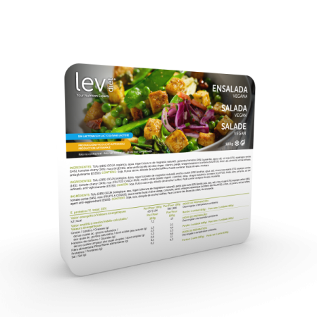 Salada Vegan saudável pronta a consumir